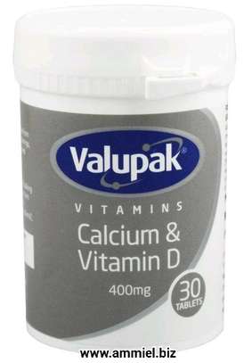 Valupak Calcium And Vitamin D 400mg Tablets x 30 image 2