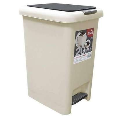 2 In 1 Pedal/push Dustbin-20ltrs image 1