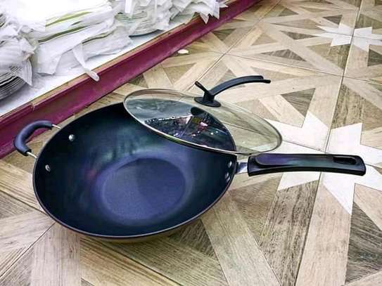 Deep Frying Pan with lid image 1
