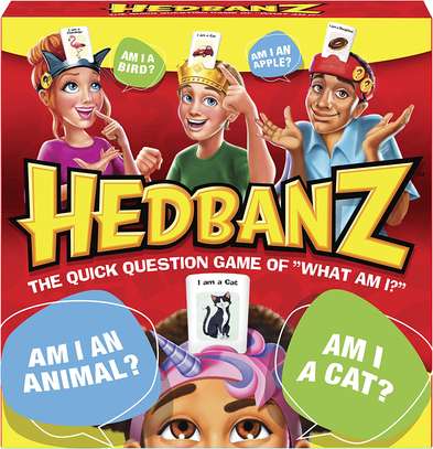 Hedbanz Picture Guessing Board Game New Edition image 1