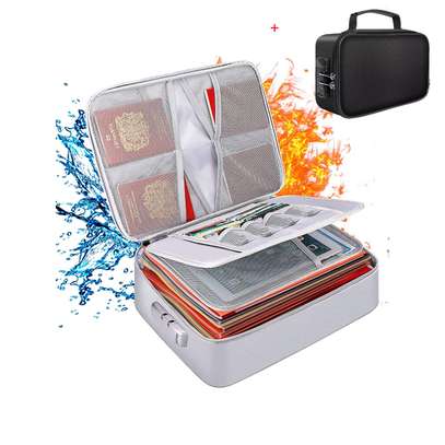 Fire Proof Bag for Documents + Small One image 3