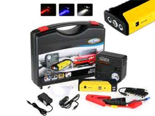 Car jumpstarter powerbank kit,air compressor,charging kit image 1