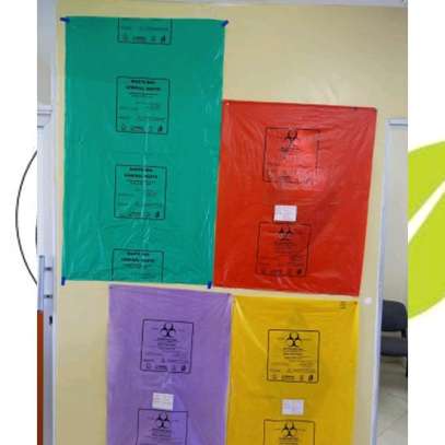 Biohazard Medical waste Garbage Bags image 2