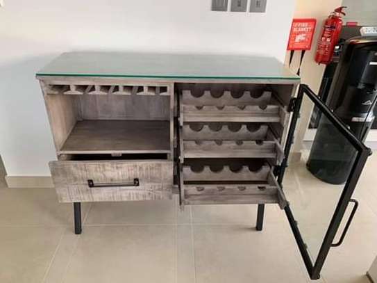 Wine rack holder and storage image 1