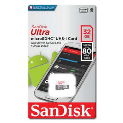 SanDisk 32GB Ultra microSDHC UHS-I Memory Card image 2