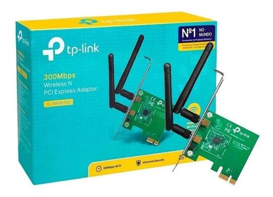 Tplink TL-WN881ND Wireless N PCI  Express Adapter image 1