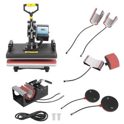8 in 1 T Shirt Press Professional Swing-Away image 1
