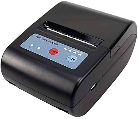 Mini bluetooth thermal receipt portable pocket printer image 1