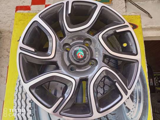 Alloy rims for Suzuki Avery 14 inch brand new free fitting image 1