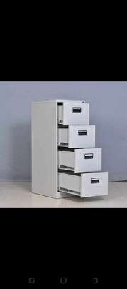 Mettalic filing cabinet image 1