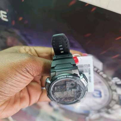 Casio Men's '10-Year Battery' Quartz Resin Watch image 2