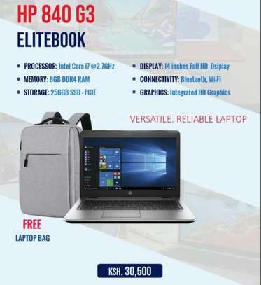 HP ELITEBOOK 840 G3 /CORE I7/8GB RAM/256GB SSD image 1