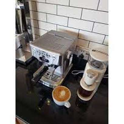 Coffee Machine With Grinder Cappuccino Espresso Latte image 3