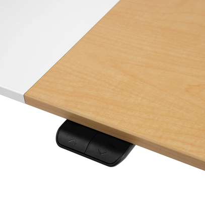 Office Desk: Getty Modern 47-inch Steel Adjustable Desk image 2