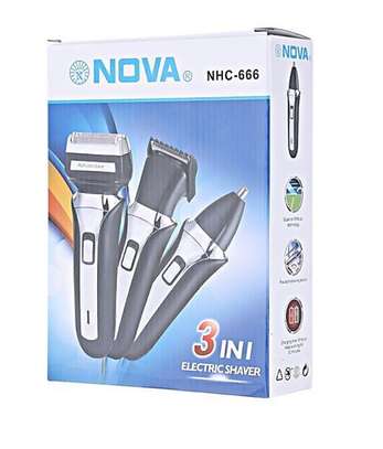 3-in-1 Rechargeable Nova hair trimmer shaver NHC-666 image 4