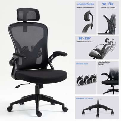 High Back Full Mesh Swivel Office Chair image 5