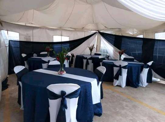 Chairs and tables for hire. image 2