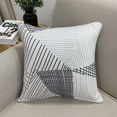PATTERNED THROW  PILLOWS image 1