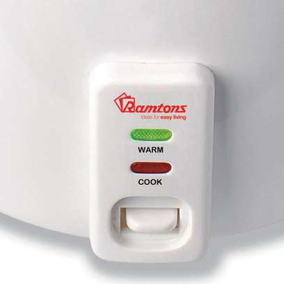 RICE COOKER+STEAMER 1.8 LITERS WHITE- RM/289 image 2