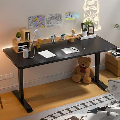 Office Desk: 1400MM Supportive Sit Standing Electric Desk image 1