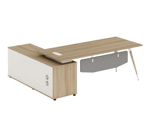 Office Desk : Convertible L-Shape Office Desk image 2