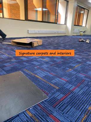 Office carpet tiles . image 1