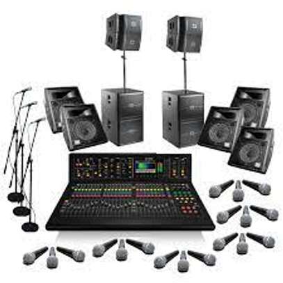 large package of pa system for hire image 1
