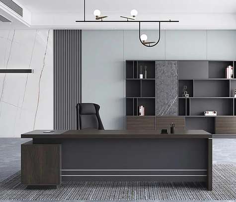 Office Desk : Premium Executive L-Shaped Office Desk image 4