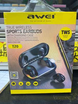 Awei T20 Budget TWS In Ear Mini Earbuds Gaming Bluetooth Quality Sound Hifi Earphones image 3