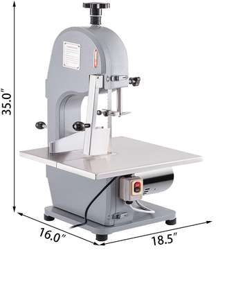 Countertop Model Commercial 1900W 2.5HP Electric Meat Band Saw Bone Saw Machine/Slicer Heavy-Duty image 1