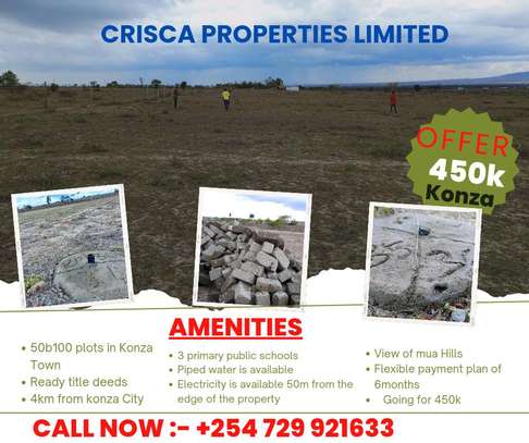 Plots for sale in konza Town image 7