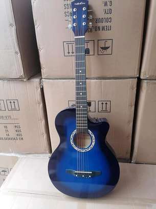 Acoustic guitar 38 inch Medium size for beginners image 6