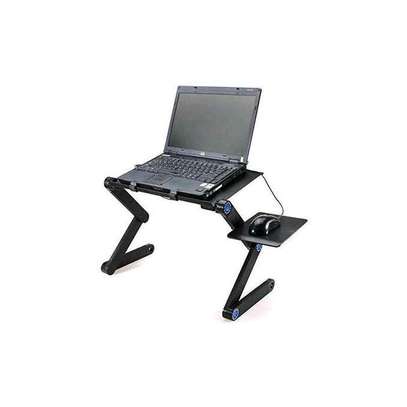 Laptop Stand Adjustable Laptop Desk With Mouse Pad image 3