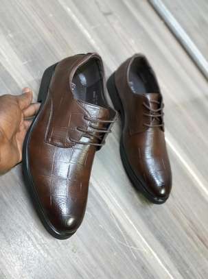 Quality leather Italian official shoes image 4
