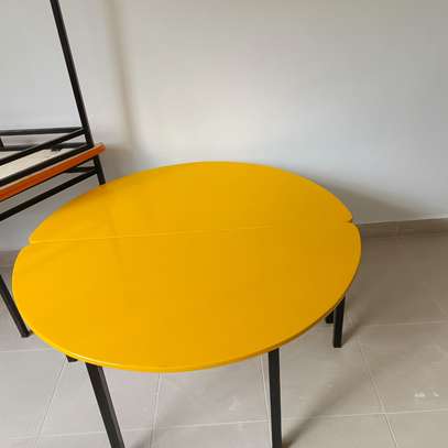 Semi circular tables for kindergarten image 1