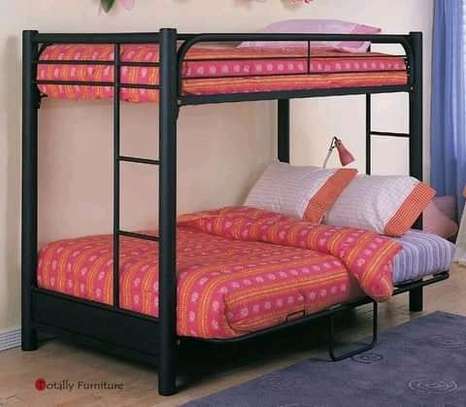 Sleek and durable school double decker beds image 3