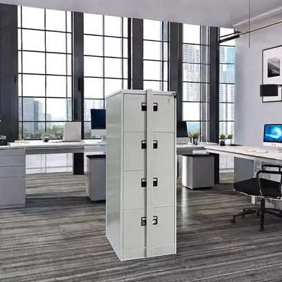 Office Cabinet: 4-Drawer Filing Cabinet With Bar image 4