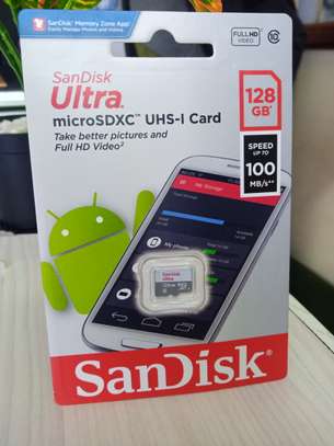 Sandisk 128GB MicroSDXC A1 100Mbs SDSQUAR/GN6MA image 1