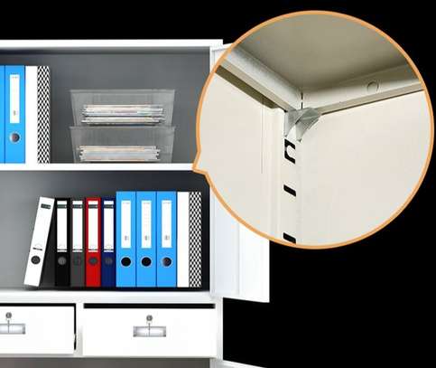 Office Cabinet: Four Lockable Doors Cabinet image 5