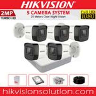 5 Full HD1080P CCTV Full Kit 2MP With 25m Night Vision image 1