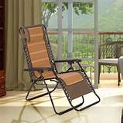Home Chairs: Modern Outdoor Chair With Headrest image 1