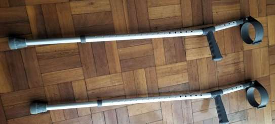 Two Elbow Crutches - Adjustable (almost new) image 2