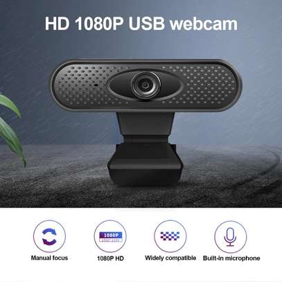 Full HD 1080P Pro PC Web Camera - USB Video Record. image 1