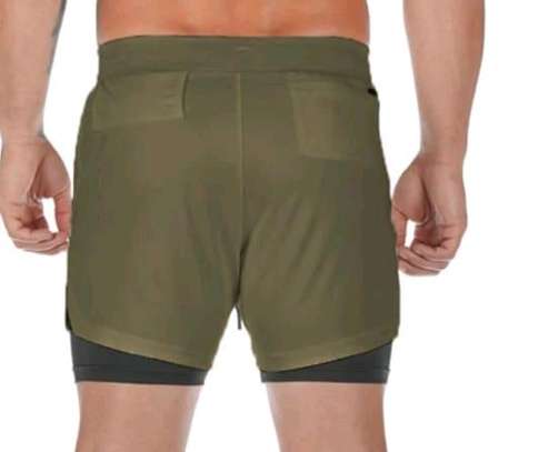 Gym shorts/hiking shorts with hidden pockets image 1