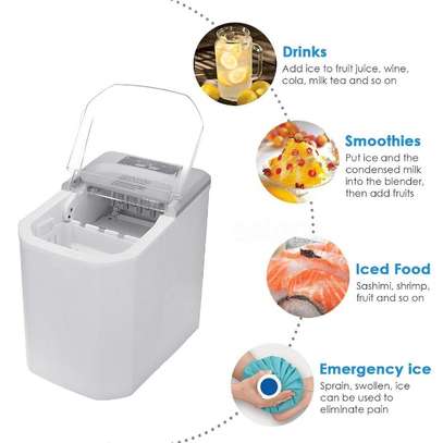 26 Ibs Automatic Electric Portable Ice Cube Countertop Maker image 2