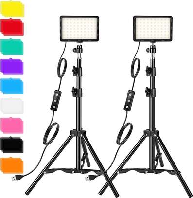 Dimmable Bi-Color Panel Light for Live Streaming image 1