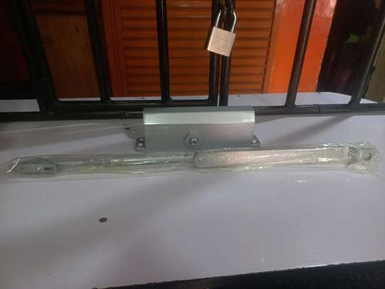 Rack and pinion hydraulic door closer image 3