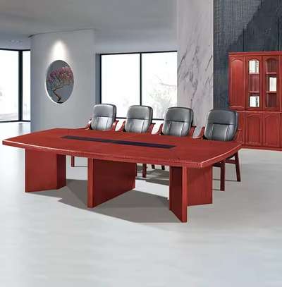 Office Table :  Luxury Mahogany Conference Table image 5