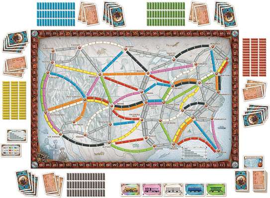 Ticket to Ride Board Game | Family Board Game image 4