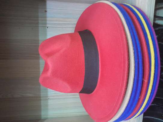 Wide-Brim Fedora Hat image 1